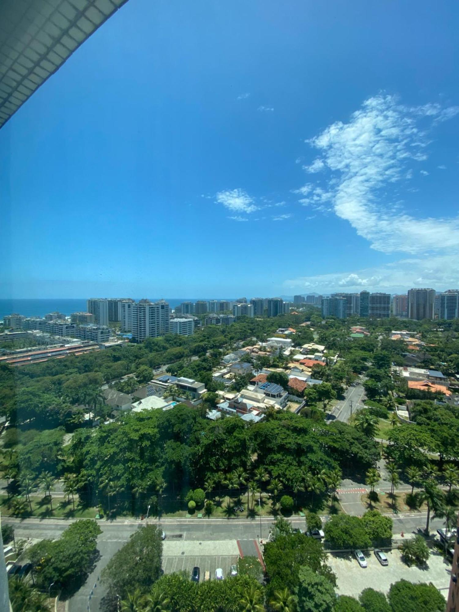 Flat Com Vista De Cinema Da Barra Da Tijuca - 5 Min Da - Ar Condicionado, Portaria 24h, Wi-fi 500 Mbps Apartamento