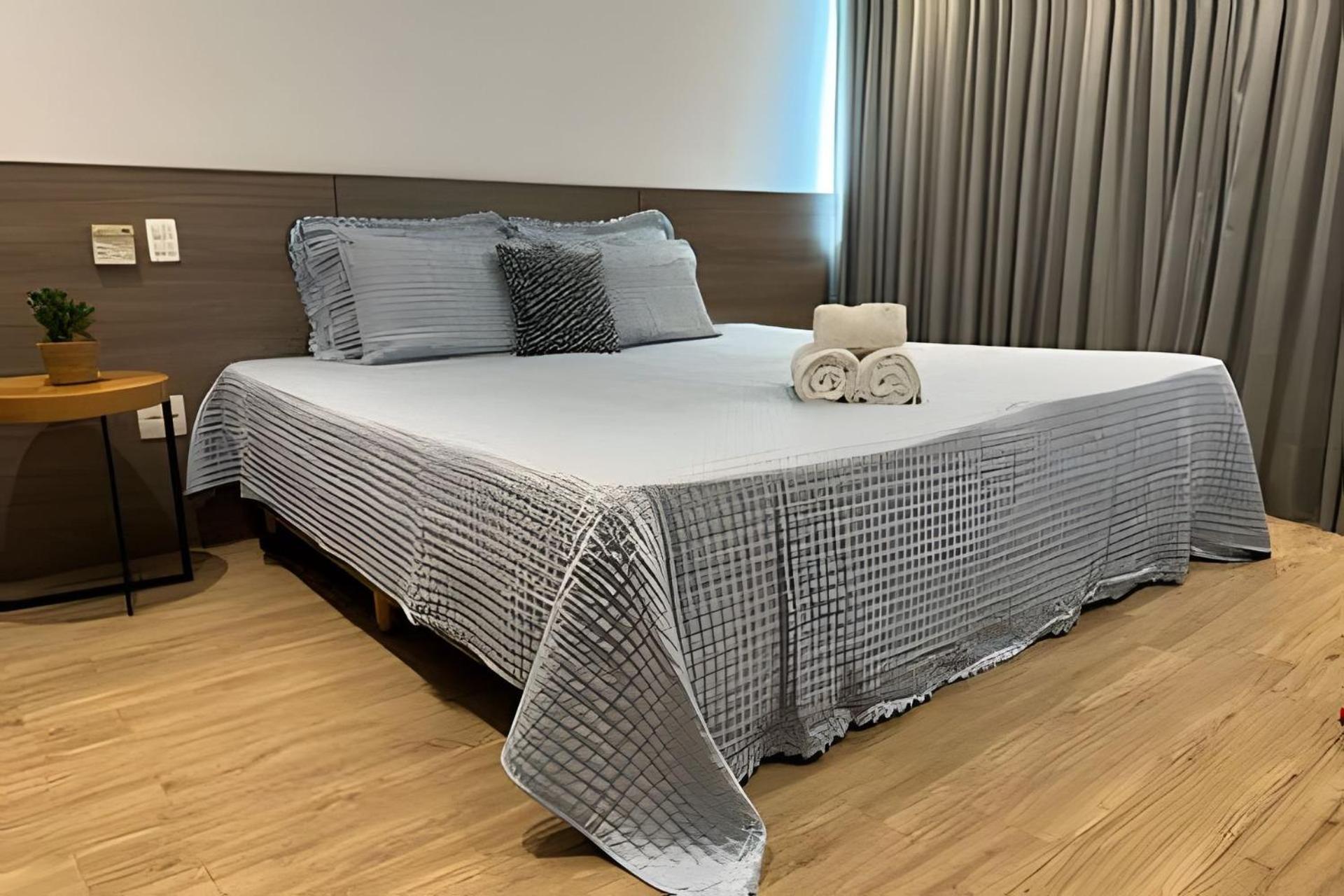 Flat Com Vista De Cinema Da Barra Da Tijuca - 5 Min Da - Ar Condicionado, Portaria 24h, Wi-fi 500 Mbps Apartamento *